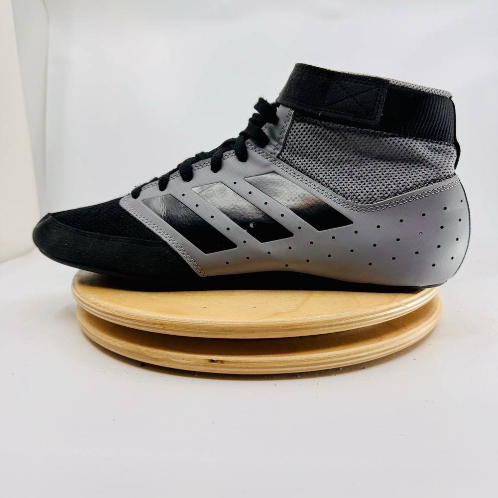 Adidas Mat Hog 2.0 Wrestling Shoes Mens 11 Gray Athletic Lightweight
